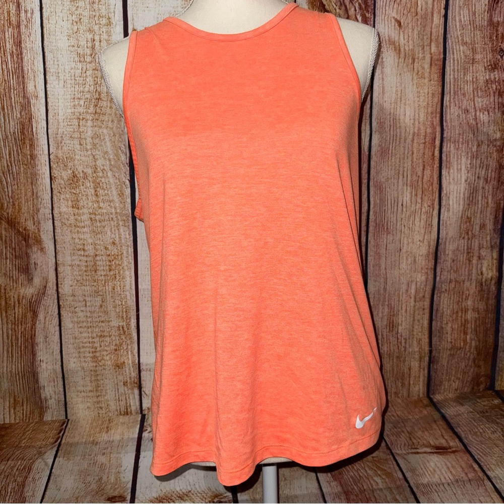 Nike Dri-fit Orange Tank Women's size medium